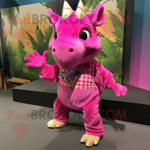 Magenta Triceratops...