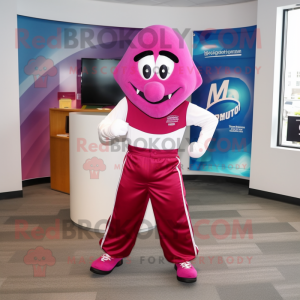 Magenta Horseshoe mascotte...