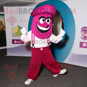 Magenta Horseshoe maskot...