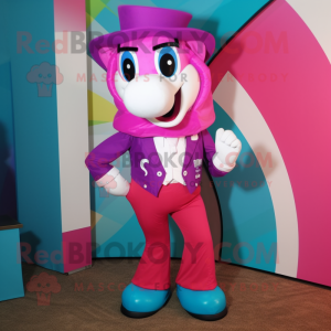 Magenta Horseshoe mascotte...