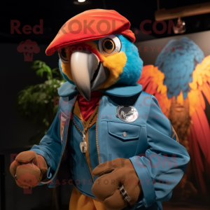 Postava maskota Rust Macaw...