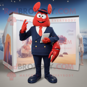 Navy Lobster Bisque maskot...