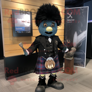 Black Bagpipe mascotte...