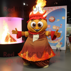 Brown Fire Eater mascotte...