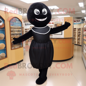 Black Bagels mascotte...