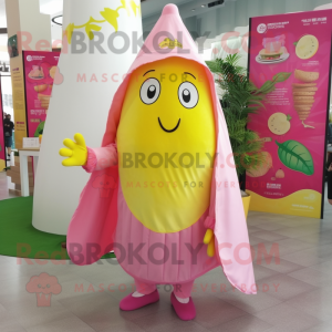 Pink Lemon mascotte kostuum...