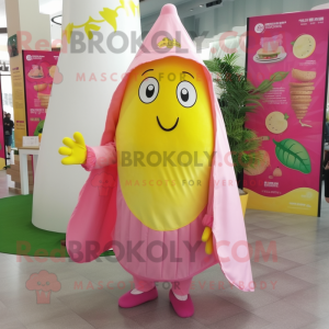 Pink Lemon maskot kostume...