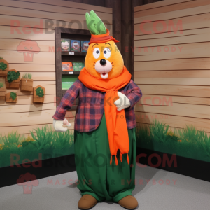  Carrot maskot kostume...
