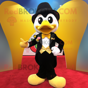 Gold Heart mascotte kostuum...