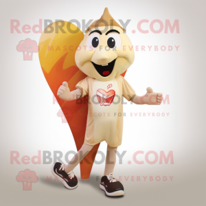 Cream Arrow Of Love maskot...