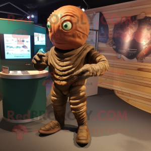 Rust Trilobite maskot drakt...