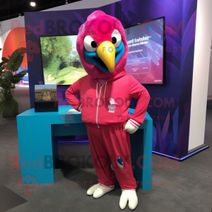 Magenta Macaw mascotte...