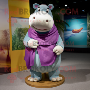  Hippopotamus maskot kostym...