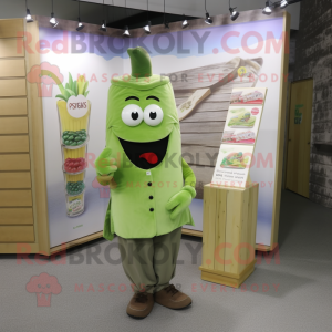 Olive Candy Box maskot...