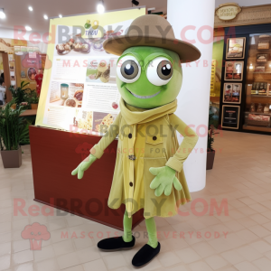 Olive Candy Box maskot...