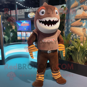 Brown Swordfish mascotte...