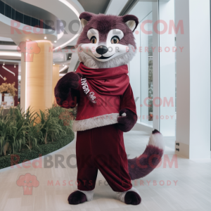 Maroon Civet mascotte...