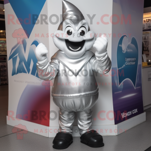 Sølv Candy Box maskot...