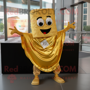 Goldene Lasagne Maskottchen...