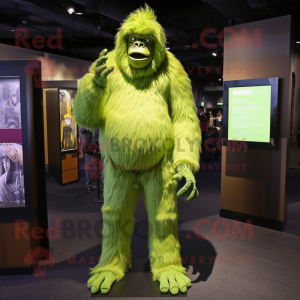 Lime Green Sasquatch...