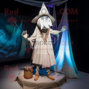 White Witch S Hat maskot...