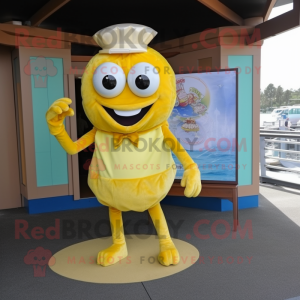 Yellow Crab Cakes mascotte...