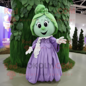 Lavendel Beanstalk maskot...