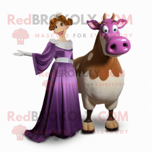 Postava maskota Purple...