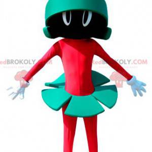 Mascote do famoso personagem de Marvin em Lonney Tunes -