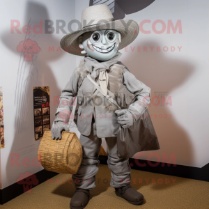 Silver Scarecrow mascotte...