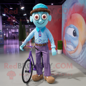  Unicyclist maskot kostume...