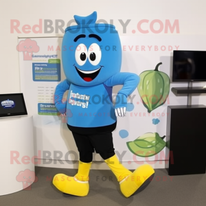 Blue Squash mascotte...