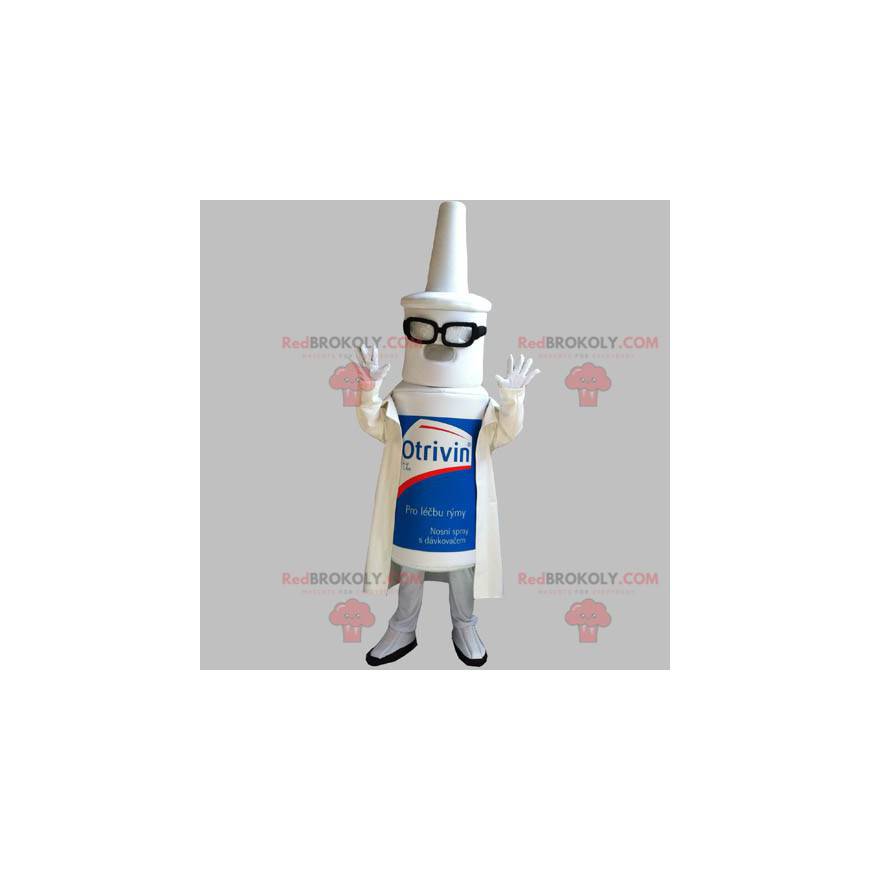 Mascota de aerosol nasal gigante con gafas - Redbrokoly.com