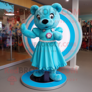 Turkos Teddy Bear maskot...