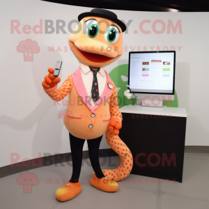 Peach Snake mascotte...