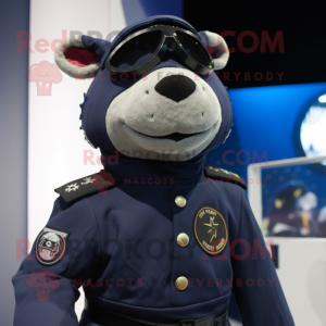 Navy Sow Maskottchen kostüm...