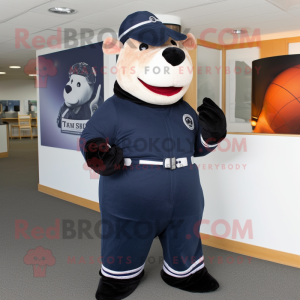 Navy Sow mascotte kostuum...