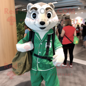 Forest Green Ferret maskot...