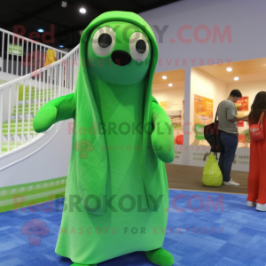 Lime Green Seal maskot...