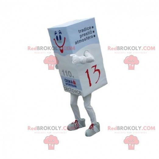 Mascot kæmpe papirramme. Tandkøds maskot - Redbrokoly.com