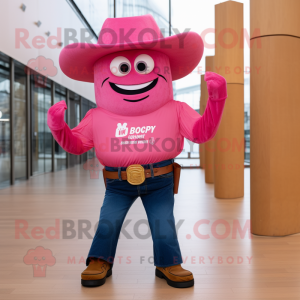 Pink Chief mascotte kostuum...