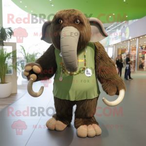 Olive Mammoth mascotte...