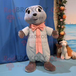 Peach Seal mascotte kostuum...