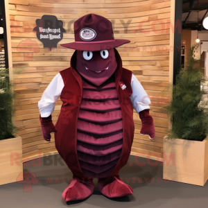 Maroon Trilobite mascotte...