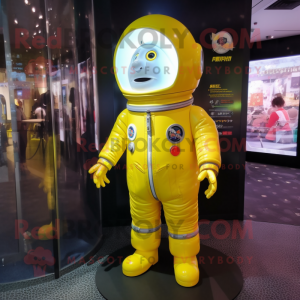 Citrongul Astronaut maskot...