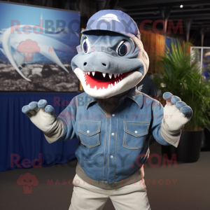 Silver Shark mascotte...