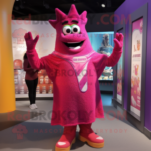 Magenta King mascotte...