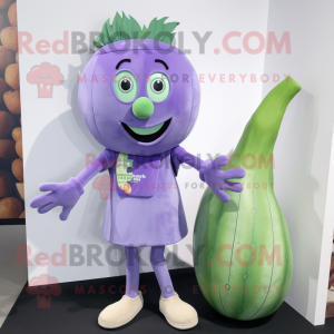 Lavendel Zucchini maskot...