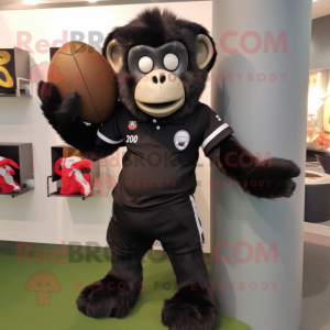 Black Monkey mascotte...