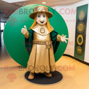 Goud Celtic Shield mascotte...